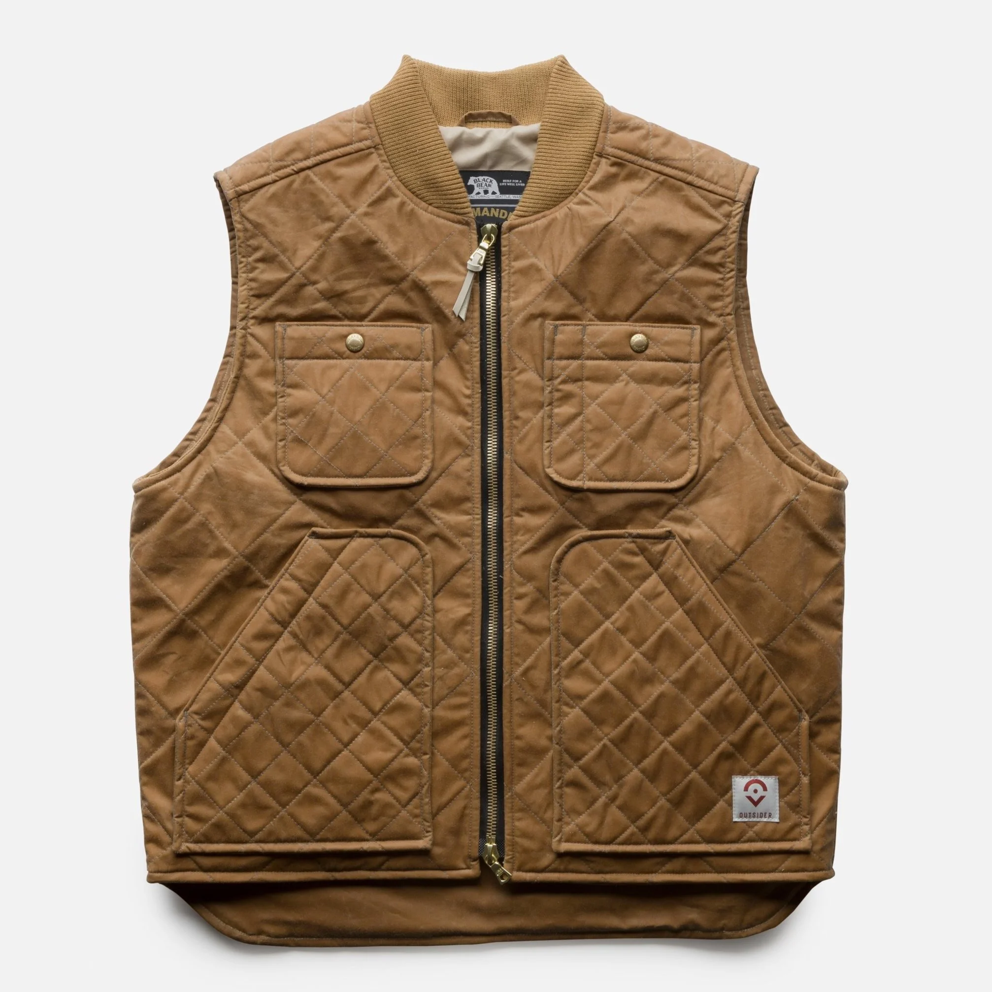 OUTSIDER collaboration Wax Canvas Quilted by Hand - Ultimate